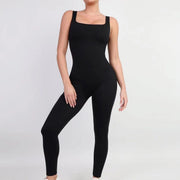 Yoga Jumpsuit Slim-fit Sports Elastic Corset With Chest Pad Jumpsuit - Deck Em Up