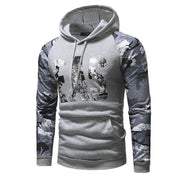 Mens Long Sleeve Camouflage Print Sweatshirt - Deck Em Up