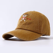 Mens & Womens Cartoon Teddy Bear Embroidery Hats - Deck Em Up