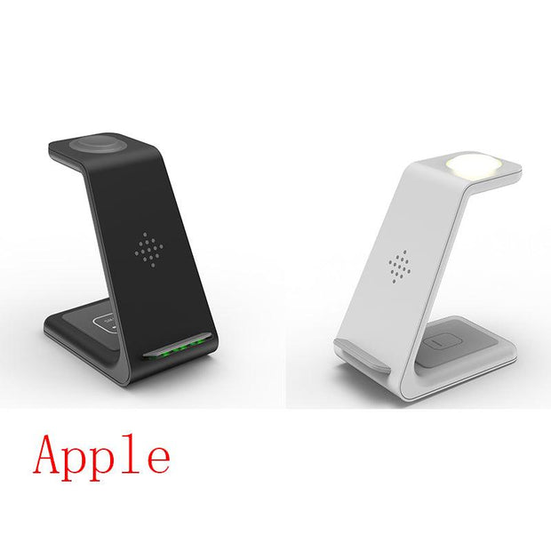 3 In 1 Fast Charging Station Wireless Charger Stand Wireless Quick Charge Dock For Phone Holder - Deck Em Up