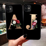 26 English Alphabet Silicone Phone Cases - Deck Em Up