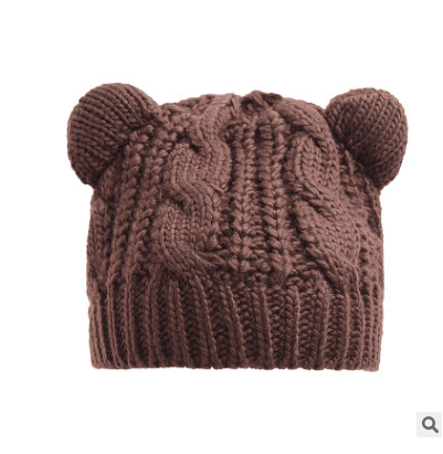 Women Cute Ear Beanie Hats mens - Deck Em Up