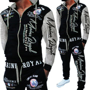 Men Tracksuit 2 Piece Tops and Pants Mens Sweat Suits Set - Deck Em Up