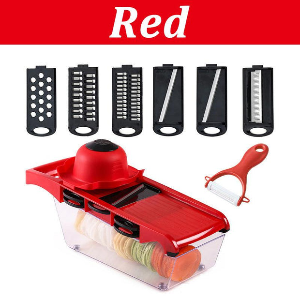 Multifunctional Vegetable Cutter Home Kitchen Slicing And Dicing Fruit Artifact - Deck Em Up