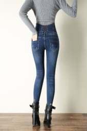 High Waist Jeans Womens Hot Sexy Fit - Deck Em Up