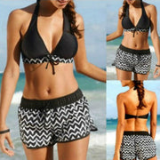 Zigzag Print Ladies Swimwear Bikini - Deck Em Up