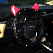 Steering Wheel Cover Cute Pink Ear Series - Deck Em Up