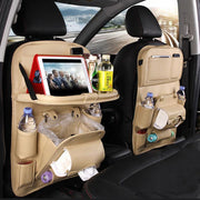 Pad-Bag Organizer Tray Car-Seat Car-Trash-Can Auto-Accessories Foldable Table Travel - Deck Em Up