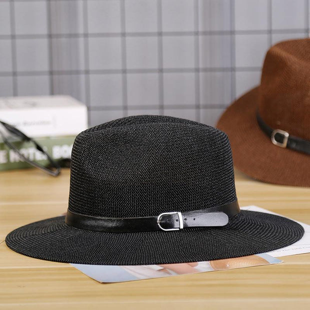 Men's Straw Hats, Sun-Shading And Sun-Proof Straw Hats For The Elderly In Autumn, Sun Hats For Fathers In Autumn - Deck Em Up