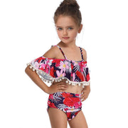 New Amazon Children'S Swimwear European And American Girls' Swimwear Manufacturers Spot Wholesale - Deck Em Up