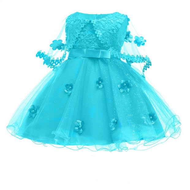 Girls Elegant Wedding Princess Dress Kids Party Formal Dress - Deck Em Up