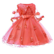 Girls Elegant Wedding Princess Dress Kids Party Formal Dress - Deck Em Up