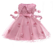 Girls Elegant Wedding Princess Dress Kids Party Formal Dress - Deck Em Up