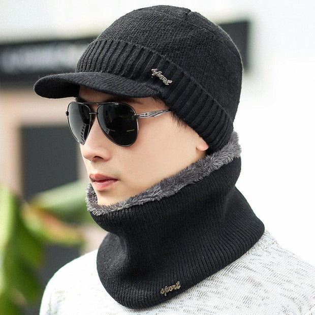 Winter Warm Knitted Hats Plus Woolen Caps, Earmuffs, Youth Caps, Cotton Caps, Caps - Deck Em Up