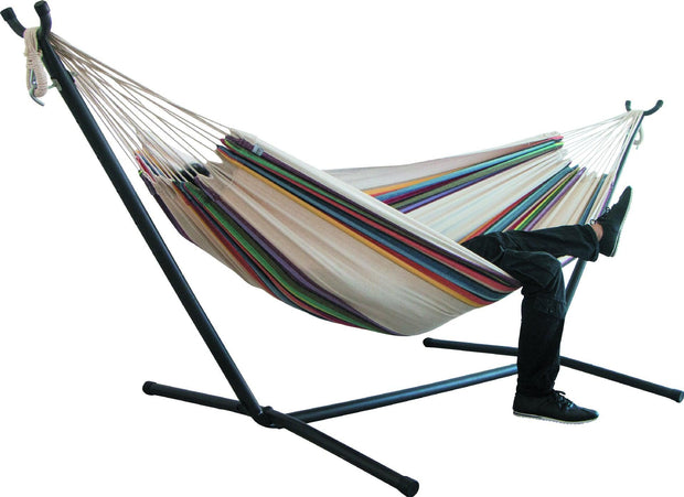 Canvas Camping Hammock - Deck Em Up