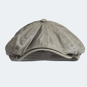 Men's Beret Cotton Tapered Hat - Deck Em Up