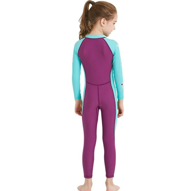 One-Piece Long-Sleeved Sunscreen and Quick-Drying Wetsuit - Deck Em Up