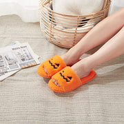 Halloween Women's Soft And Comfortable Plush Slippers Cosplay Shoes Furry Plush Slippers Kawaii Cute Shoes Home Slippers Halloween Dress Up Shoes - Deck Em Up