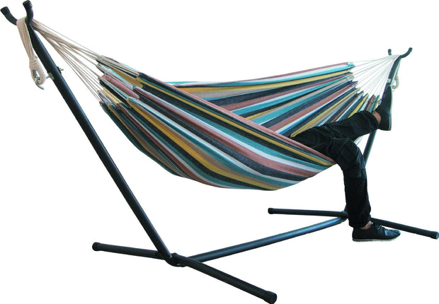 Canvas Camping Hammock - Deck Em Up