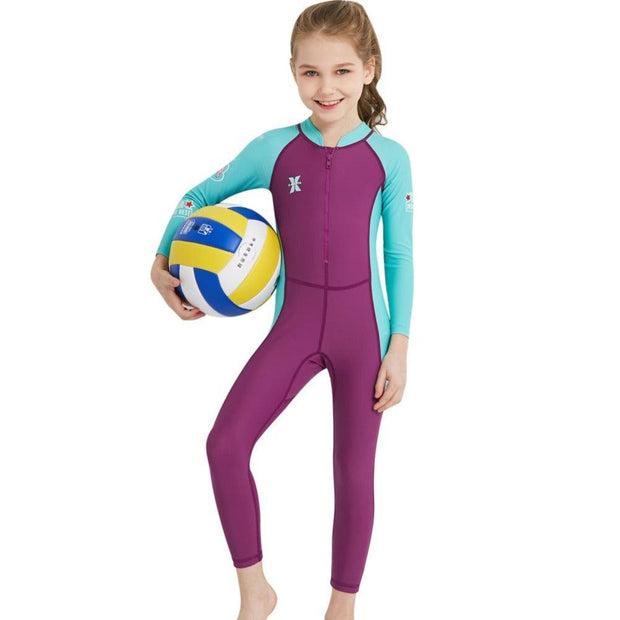 One-Piece Long-Sleeved Sunscreen and Quick-Drying Wetsuit - Deck Em Up