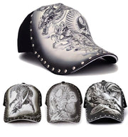 Personalized Stylish Print Dragon Sun-proof Peaked Baseball Cap - Deck Em Up