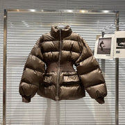 Fashionable Warm Cotton Coat Jacket Women - Deck Em Up