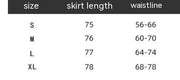 Women's High Waisted Versatile A-line Skirt With Large Hem - Deck Em Up