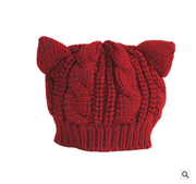 Women Cute Ear Beanie Hats mens - Deck Em Up