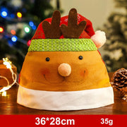 Fashion Snowman ElK Santa Claus Hats Xmas Gift Decoration - Deck Em Up