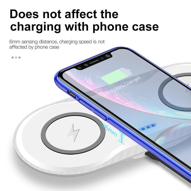 Wireless Charger Dual Mobile Phone Charger - Deck Em Up