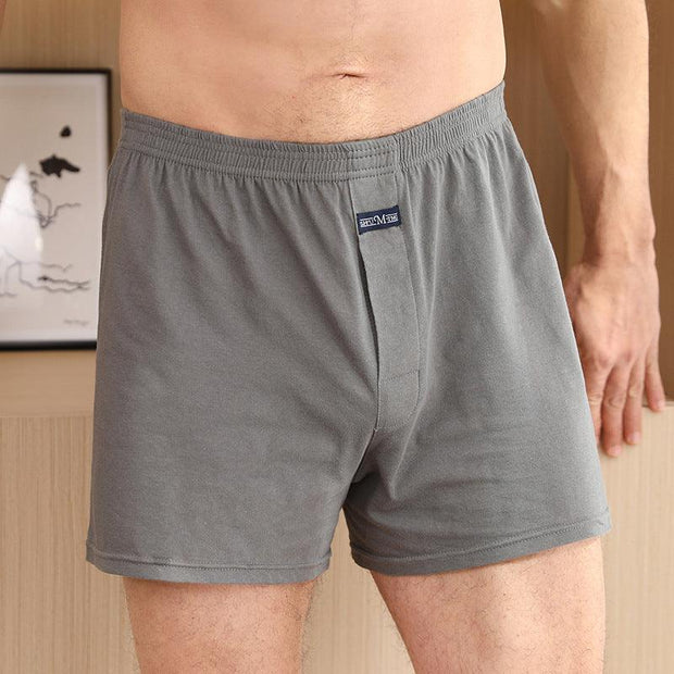 Men's Loose Thin Underwear Boxers Cotton Home Wear Pajama Pants - Deck Em Up