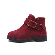 Big Kids Suede Leather Boots Fancy Fashion Designer - Deck Em Up