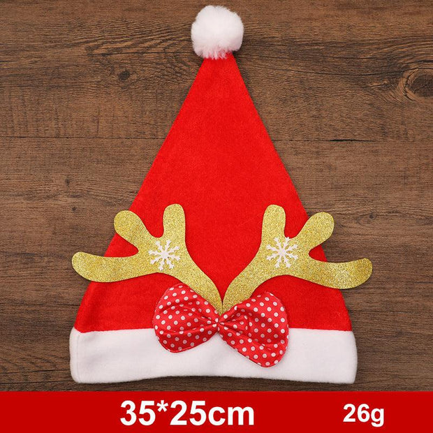 Fashion Snowman ElK Santa Claus Hats Xmas Gift Decoration - Deck Em Up