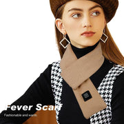 Polyester Smart Heating Scarf Charging Winter Men And Women - Deck Em Up