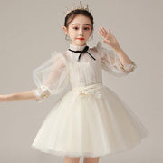 Kids Fashion Lace Wedding Party Dress - Deck Em Up