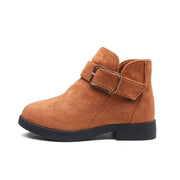 Big Kids Suede Leather Boots Fancy Fashion Designer - Deck Em Up