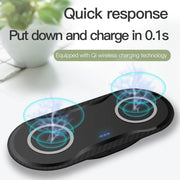 Wireless Charger Dual Mobile Phone Charger - Deck Em Up