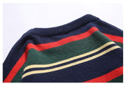 Winter Couples Wear Trendy Striped Sweaters For Men And Women - Deck Em Up