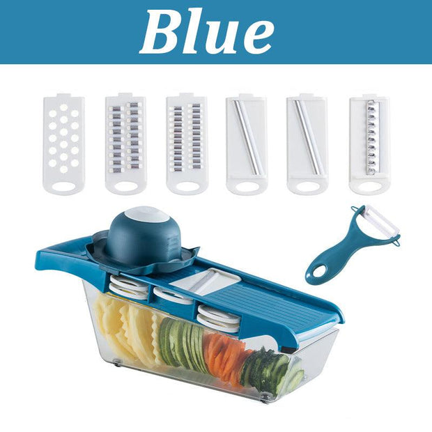 Multifunctional Vegetable Cutter Home Kitchen Slicing And Dicing Fruit Artifact - Deck Em Up