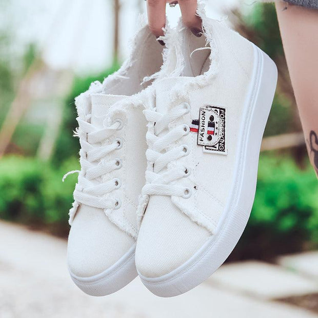 Summer Brushed Sneakers Casual - Deck Em Up