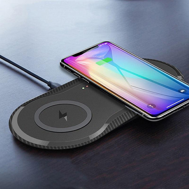 Wireless Charger Dual Mobile Phone Charger - Deck Em Up