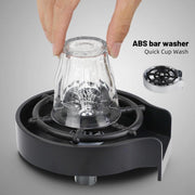 Bar Counter Cup Washer Sink High-pressure Spray Automatic Faucet Coffee Pitcher Wash Cup Tool Kitchen - Deck Em Up