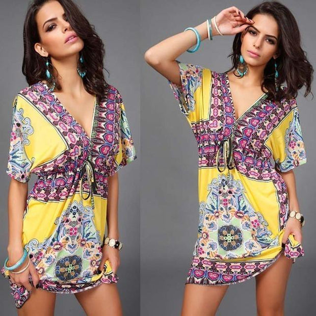 Boho Tribal Dresses - Deck Em Up