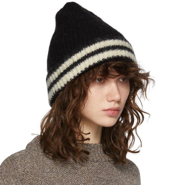 Striped Knitted Wool Hats For Both Men And Women - Deck Em Up