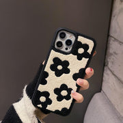 Plush Flowers Are Suitable For Ladies Autumn And Winter Mobile Phone Cases - Deck Em Up