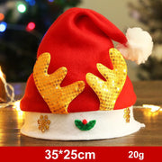 Fashion Snowman ElK Santa Claus Hats Xmas Gift Decoration - Deck Em Up