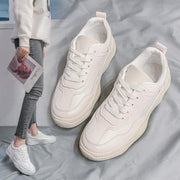 Women's White Shoes Sneakers - Deck Em Up