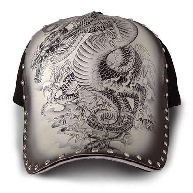 Personalized Stylish Print Dragon Sun-proof Peaked Baseball Cap - Deck Em Up