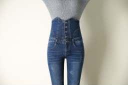 High Waist Jeans Womens Hot Sexy Fit - Deck Em Up