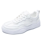 Women's White Shoes Sneakers - Deck Em Up